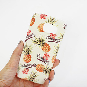 Tropical Pineapple 패턴 - 특이한 파인애플 폰케이스