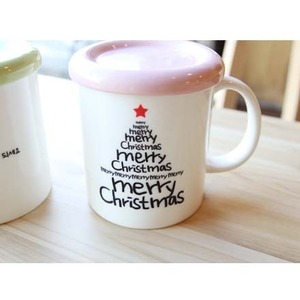 (1+1이벤트) 영문 트리 머그컵 - 크리스마스 선물